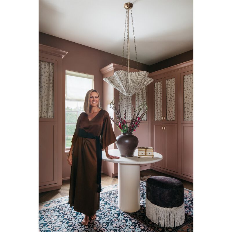 Elle Medium Pendant Light by Mitzi